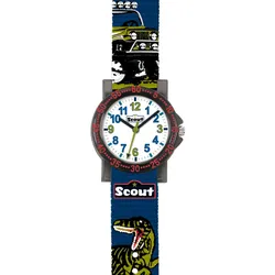 Scout Kinder Armbanduhr  The IT-Collection 280375016 Jungle blau
