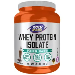 Now Foods Whey Protein Isolate (816 g, Schokolade)
