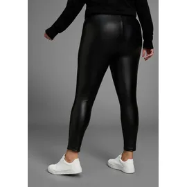 laura scott curve Lederimitathose CURVE Skinny Schwarz 54