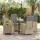 vidaXL Garten Essgruppe 5-tlg. Beige