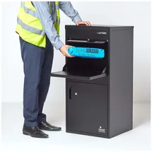 Homescapes SMART PARCEL BOX XXL schwarz