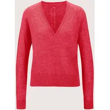 Madeleine Pullover mit V-Ausschnitt rot 44