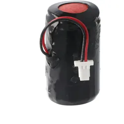 Saft Lithium 3,6V Batterie LS14250 mit Kabel und Stecker mittig an der Zelle raus