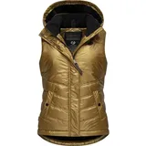 Ragwear Steppweste »Steppweste Hesty Bling goldfarben
