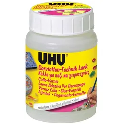 UHU Servietten-Technik-Lack, seidenglanz, Inhalt: 150 ml