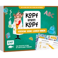 Edition Michael Fischer / EMF Verlag Der ultimative Spielblock: Kopf gegen Kopf - Versenk deine Lehrer*innen!: