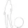 musterring leuchten Loop 76,0 cm 59020 Silber/Weiß