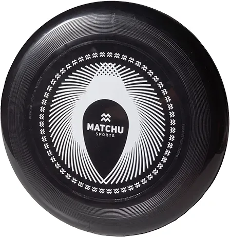 Matchu Sports Frisbeescheibe - Schwarz/Weiß - Ø 27cm