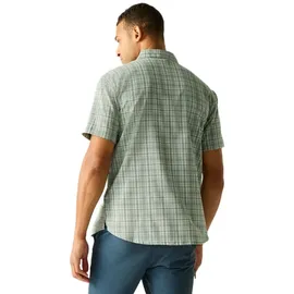 Regatta Begarno Kurzarmhemd - Arctic Check - XL
