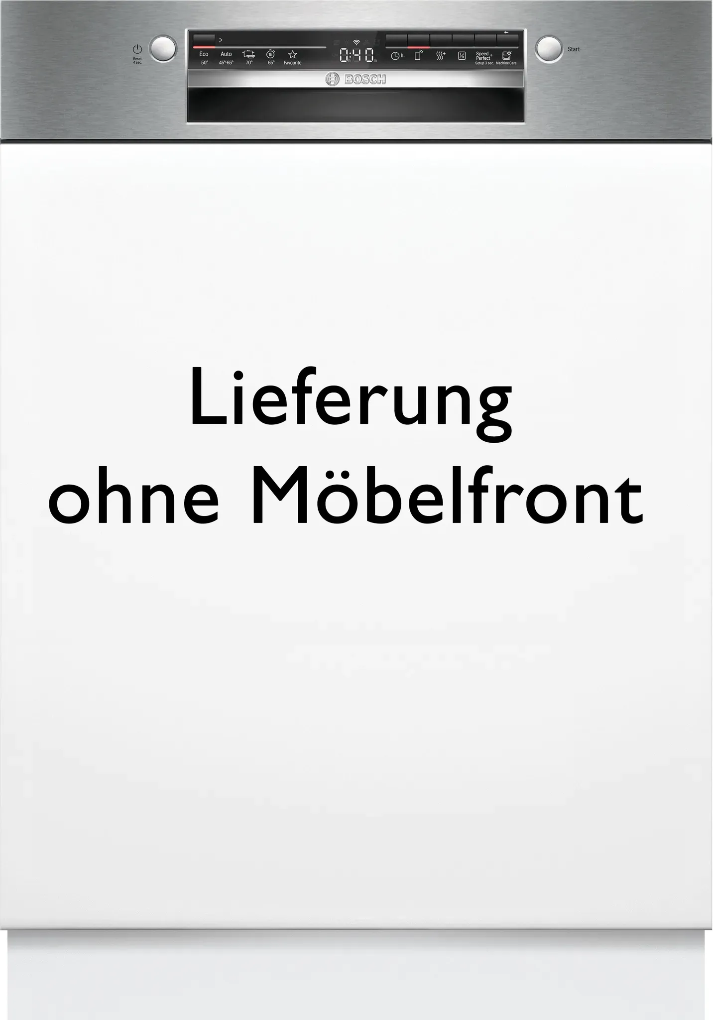 BOSCH teilintegrierbarer Geschirrspüler 