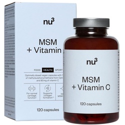 nu3 Glutamine Powder - Jetzt 15% sparen mit dem Code '15nu3“ Kapseln 120 St 120 St Kapseln