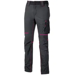 U-Power Hose World - grey fucsia - 2XL
