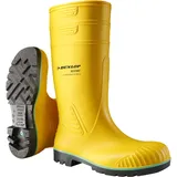 Dunlop Acifort Heavy Duty Gummistiefel Gelb 40