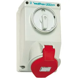 WALTHER Wandsteckdose AA110309