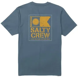 Salty Crew Stitched Kurzarm-t-shirt - Slate - L