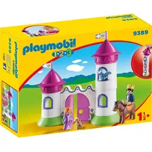 Playmobil 1.2.3 Schlösschen mit Stapelturm 9389