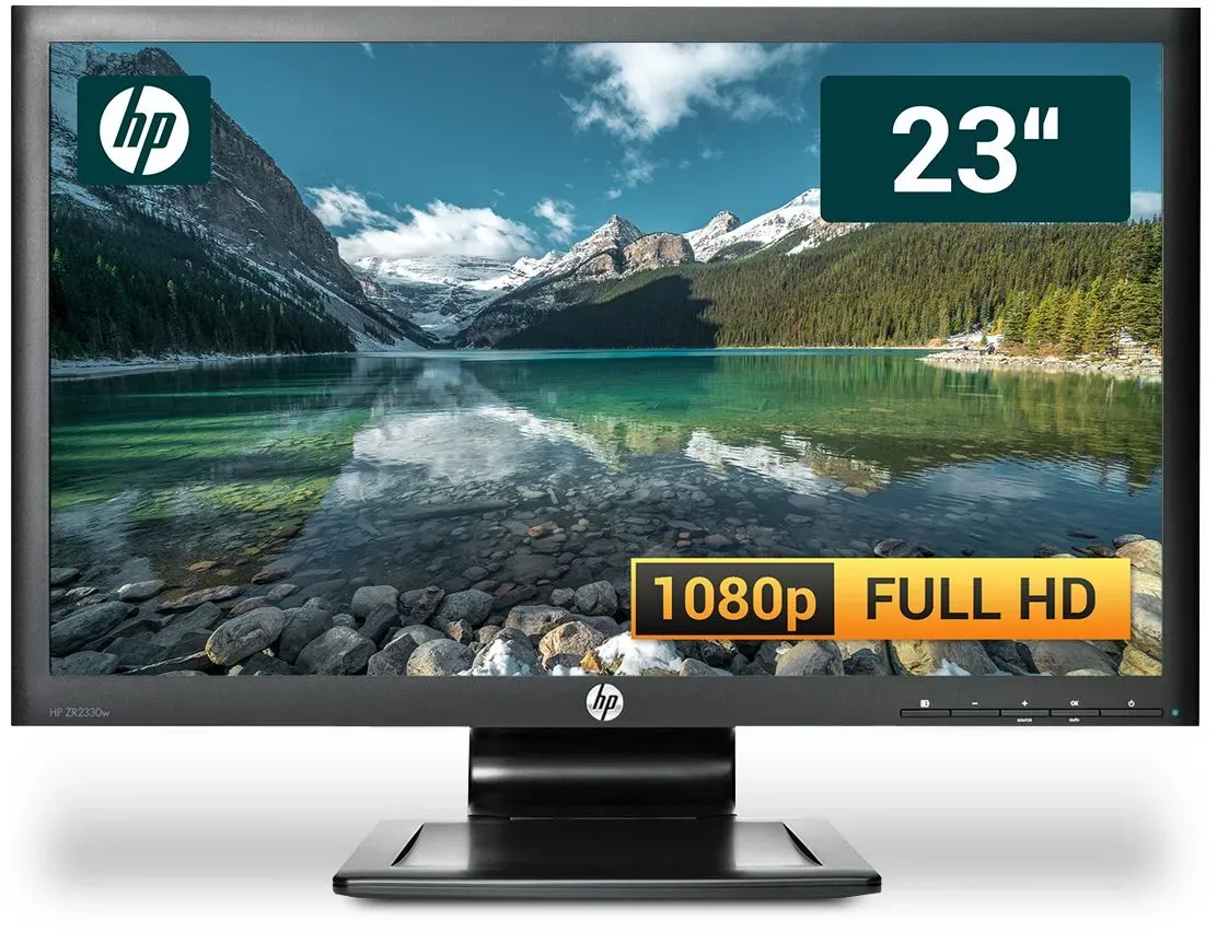 HP ZR2330w - 23 Zoll Full HD TFT Flachbildschirm Monitor - schwarz