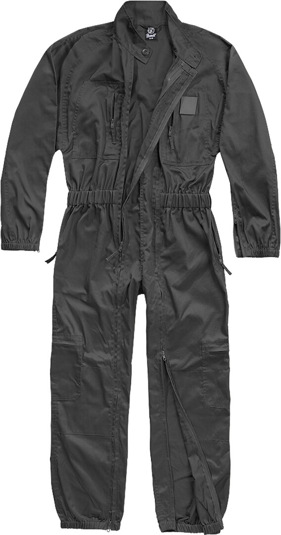 Brandit Flightsuit, grijs, 5XL Voorman