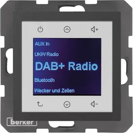 Berker Radio Touch UP DAB+ B.x anthrazit 29841606