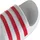 adidas Adilette Aqua White / Team Colleg Red / White 47 1/3
