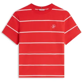 Tommy Hilfiger TH SCRIPT REGULAR C-NECK SHORT SLEEVE TEE Pink XL
