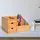 Homcom Aufbewahrungsbox 33 x 20,5 x 15,5 cm 2-tlg. natur