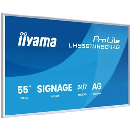 Iiyama ProLite LH6581UHSG-1AG 65" Weiss