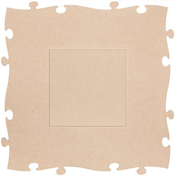 MDF-Puzzle-Bilderrahmen "Quadrat", 45 x 45 cm