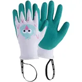 Rostaing Kinderhandschuh MARGOT Weiß, Türkis