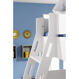 Paidi Spielbett TIAGO 120 x 200 cm Buche massiv weiß kreideweiß