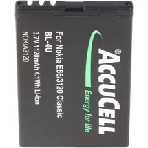 AccuCell Akku passend für Nokia 6212 classic
