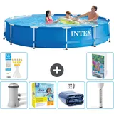 Frame Pool Rund - 366x76 Cm - 7-teilig  S184