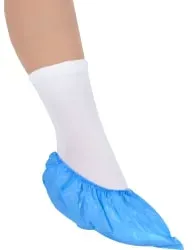 ABENA® Thor Überziehschuhe 41 x 15 cm, blau, PE 1999903870 , 1 Karton = 20 Packungen à 100 Stück