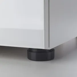 Rauch Nachttisch Nachtschrank Nachtkonsole Flipp, beige (champagner), B:40cm H:61cm T:42cm, Holzwerkstoff, Sideboards, mit 3 Schubladen und Soft-Close-Funktion