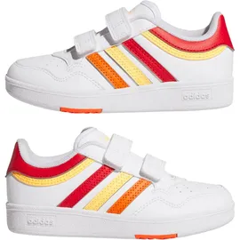 adidas Hoops 4.0 Kinder Cloud White/Better Scarlet/Flash Orange 32