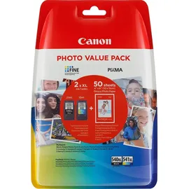 Canon PG-540XL schwarz + CL-541XL CMY
