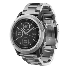 Garmin Fenix 3 Saphir titanium mit Titaniumarmband