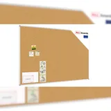 ALLboards Pinnwand 180 x 120 cm Braun