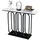 Costway Konsolentisch 100x30x80cm schwarz