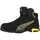 Puma Amsterdam Mid Gr. 42 schwarz/gelb Leder S3 SRC EN20345