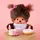 Bandai Namco Entertainment Monchhichi Plüschtier 20 cm Weiß