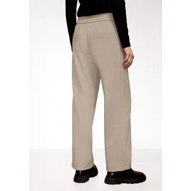 street one studio STREET ONE STUDIO, Damen, Gr. 46, Länge 30, buffed beige, Jeans, 69% Polyester, 27% Viskose, 4% Elasthan, unifarben, lang, Jeans, Middle Waist
