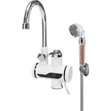 TRIZERATOP Elektrischer Wasserhahn, Armatur, Durchlauferhitzer 3000W, 230V