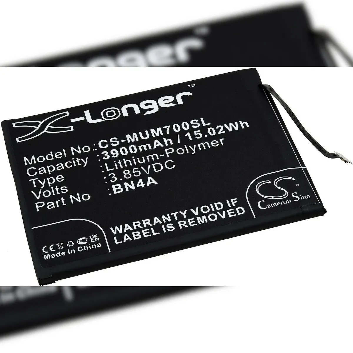 Powery Akku für Handy, Smartphone Xiaomi Redmi Note 7