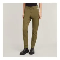 G-Star für Damen. D25261-C105-735 Khaki Slim Chino-Hose (29/30), Lässig,