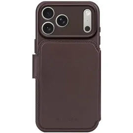 decoded iPhone 17 Pro Leder Wallet Hülle braun