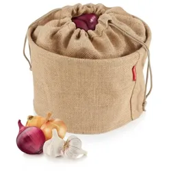 TESCOMA Gemüsebeutel Jute Kartoffel Gemüse Knoblauch Aufbewahrung 4Food 8,5 l
