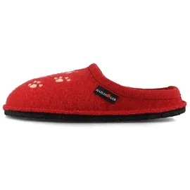 HAFLINGER Flair Fido Pantoffeln Rot 41