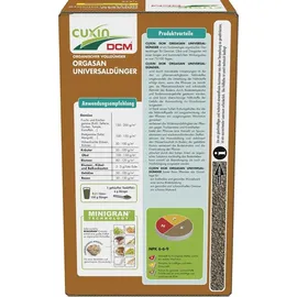 Cuxin DCM Universaldünger Bio NPK 1,5 kg