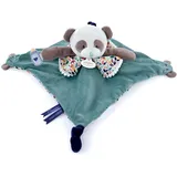 Doudou et Compagnie Les Petits Futés Kuscheltier mit Fingerpuppe Panda 30 cm